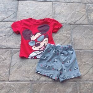Mickey Mouse 3t Boy Outfit